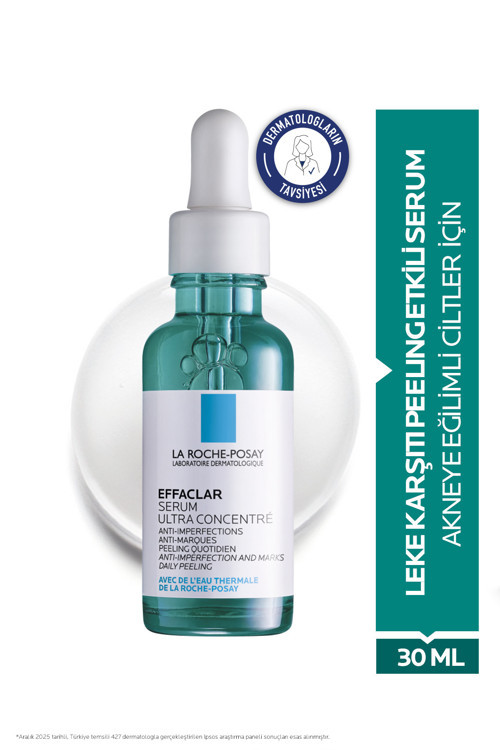 La Roche Posay Effaclar Yağlı ve Akneye Eğilim Gösteren Ciltler İçin Peeling Etkili Leke Karşıtı Serum 30 ml