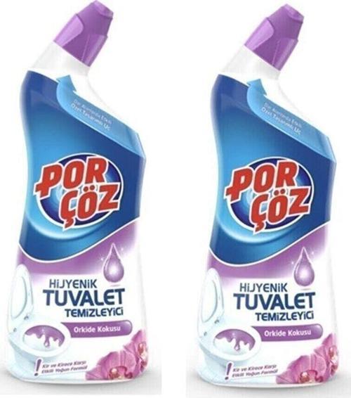 Ekstra Güçlü Hijyenik Tuvalet Temizleyici Orkide Kokusu 750 ml X 2 Adet
