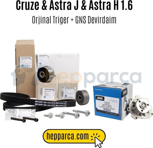 Chevrolet Cruze 1.6 Triger Seti Ve Gns Devirdaim Seti