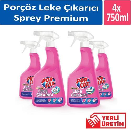 Leke Çıkarıcı Sprey Premium 750 ml x 4 Adet