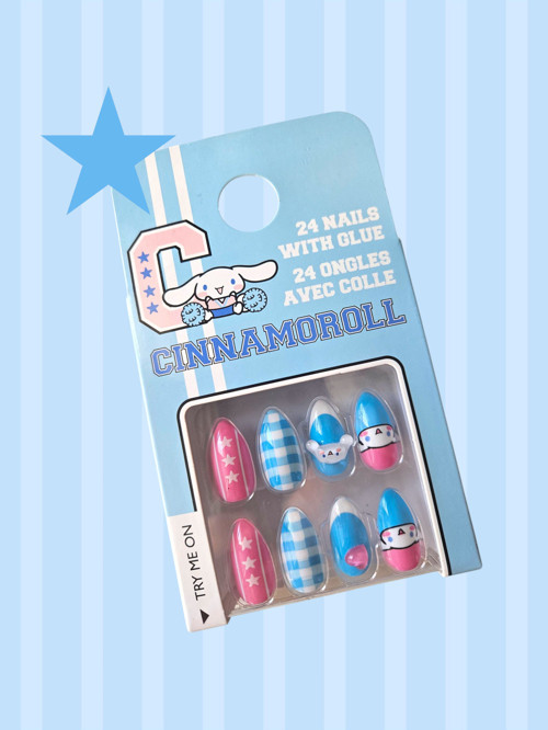 Cınnamoroll Takma Tırnak Seti