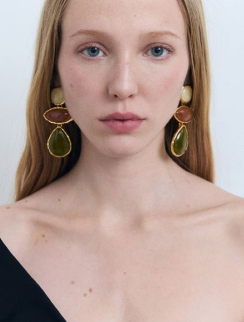 Mng Model Damla Boncuk Sallantılı Küpe