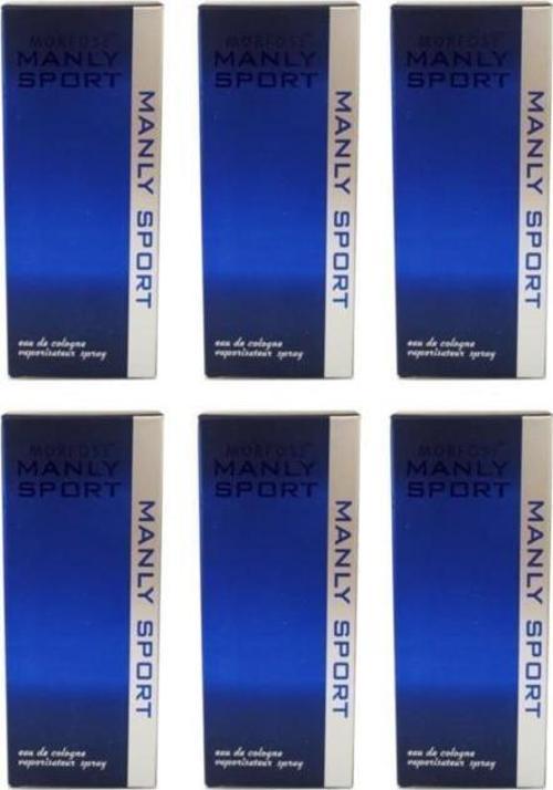 Manly Sport Edc 125ml Erkek Parfüm Set 6'lı