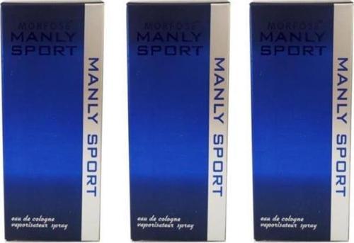 Manly Sport Edc 3 X 125 ml  Erkek Parfüm 0716706176931