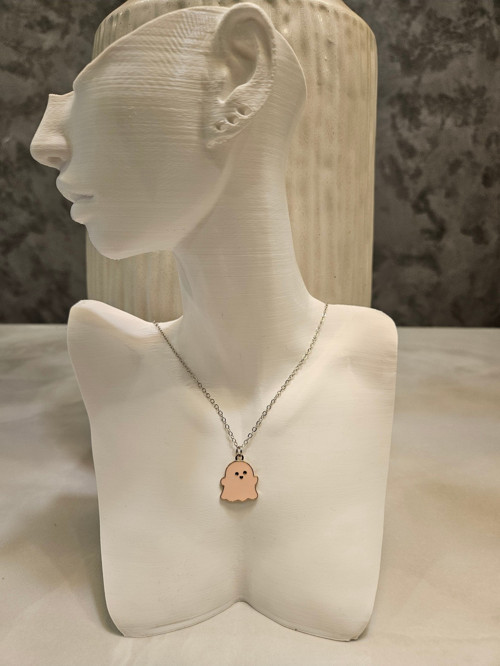 Hayalet kolye-14k altın kaplama