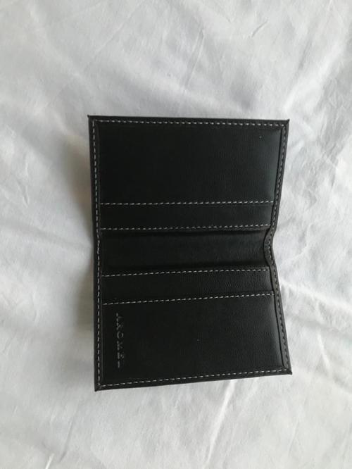 Siyah Deri Cüzdan Kartlık