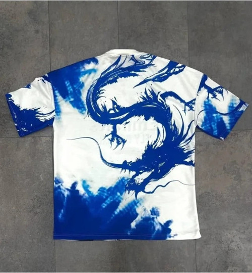 Erkek Dijital Sırt Baskılı Oversize Tshirt