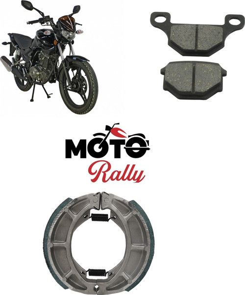 Mondial Mh 125 Drıft Fren Balata Takımı Ön Ve Arka