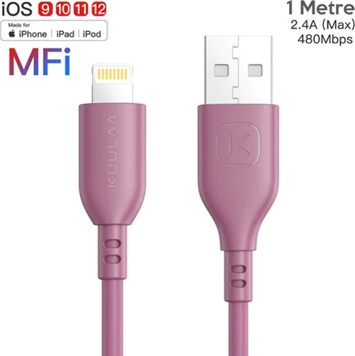 KUULAA 1M MFI Sertifikalı İPhone Usb Şarj kablosu-(5775)
