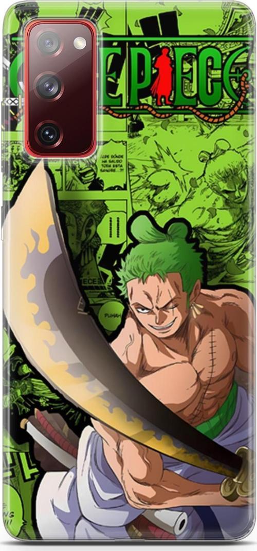 Samsung Galaxy S20 FE uyumlu Anime 10 Fit Baskılı One Piece Zoro