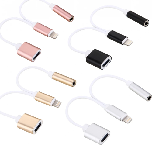 iPhone 14-13-12-11 3.5mm Kulaklık ve Şarj Dönüştürücü-(5775)