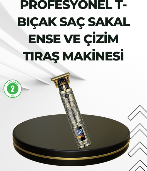 Su Geçirmez Daling Saç ve Sakal Tıraş Makinesi