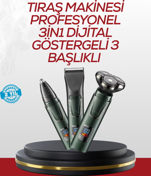 Burun Sakal ve Saç İçin Erkek Tıraş Cihazı