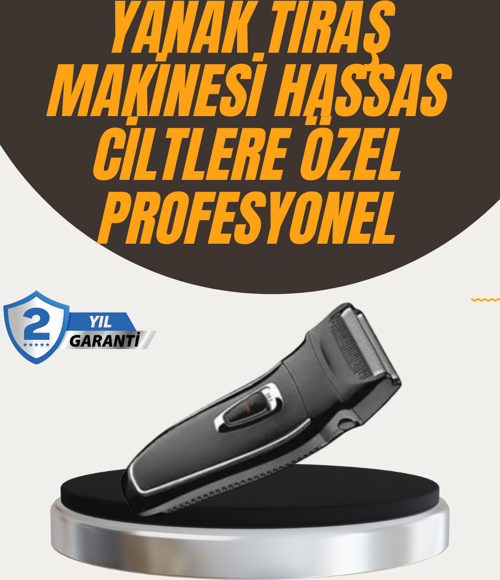 İnce Detay Başlıklı Çok Amaçlı Tıraş Makinesi