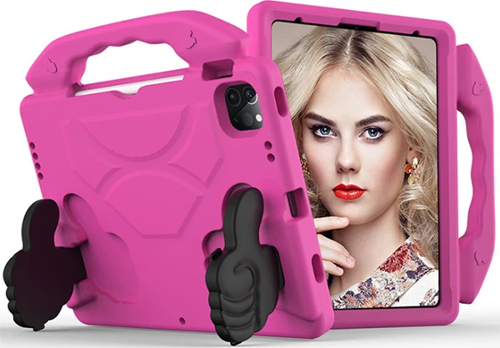 Ally İPAD PRO 11 (2021-2020-2018) Air 4. Nesil 10.9 Kılıf Eva Çocuk Shockproof Standlı Taşınabilir-(5775)