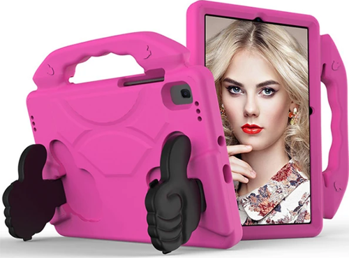 Ally Galaxy Tab S6 Lite P610- P615 Tab 7 10.4 T500-T505 Kılıf Eva Çocuk Shockproof Standlı Taşınabi-(5775)