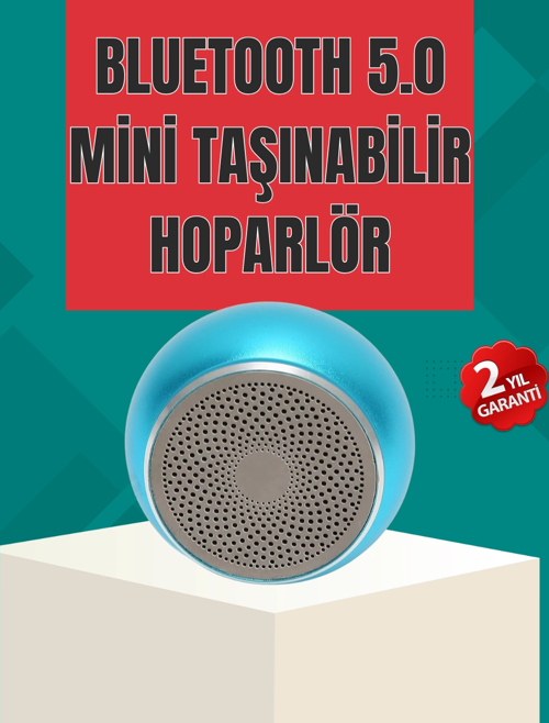 Taşınabilir Bluetooth Hoparlör | Eller Serbest Arama Özellikli