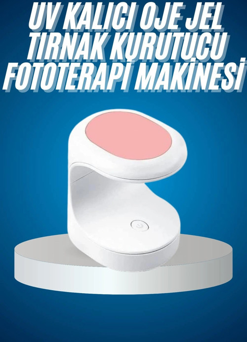 Kalıcı Oje Kurutucu UV Led Teknolojisi Taşınabilir Mini Tırnak Kurutucu