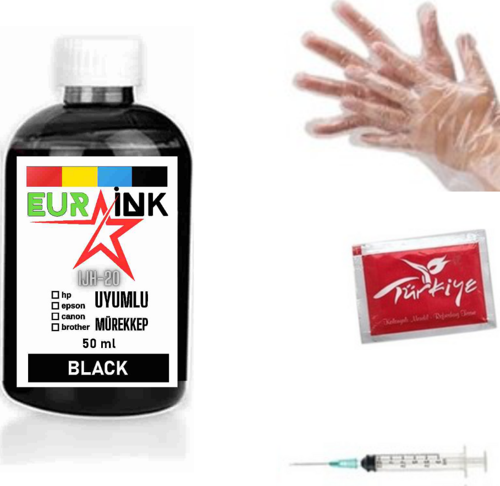 HP 962 / 963 / 965 kartuşlar için uyumlu siyah mürekkep 50 ml