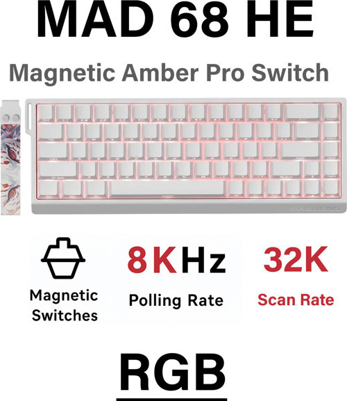 Mad68 Driver Meyer Gaming Madlions Mad68 He (Rgb - Pro Swıtch) Rapid Trigger Hall ...