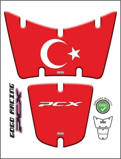 Honda Pcx 2014 - 2017 Uyumlu Tank Pad 022