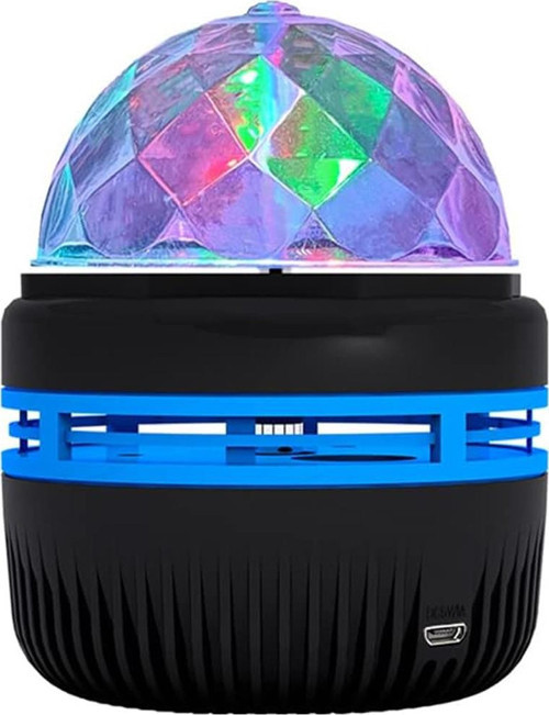 YQX-6888 Mini Usb li 3 Watt Şarjlı Sihirli Rgb Led Disko Topu Tavan Gece Lambası