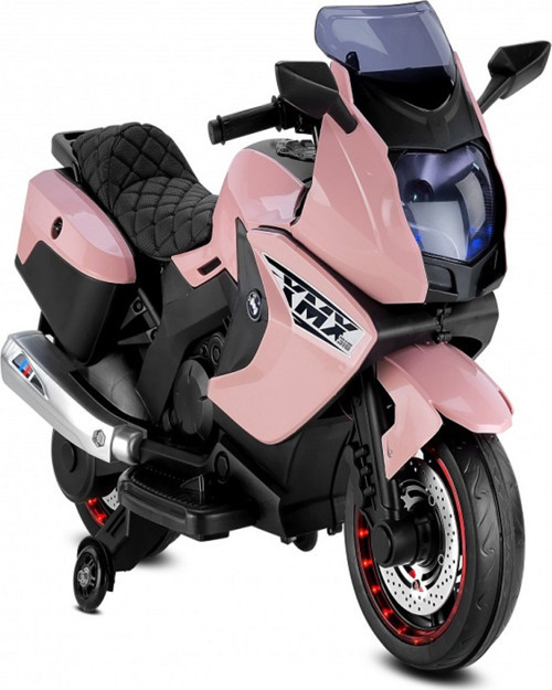 438a (XMX-316) Ledli Akülü Motor 12v. (Pembe)