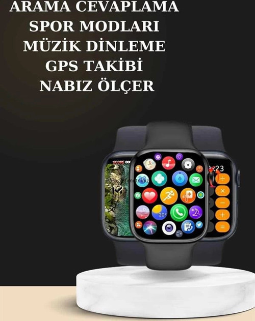 Bluetooth Bağlantılı Kablosuz Kulaklık ve Yeni Nesil Akıllı Saat 5.0 Bluetooth