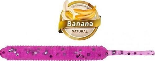 Japanese Baby Worm Muz Aromalı LRF Silikon Solucan Yem