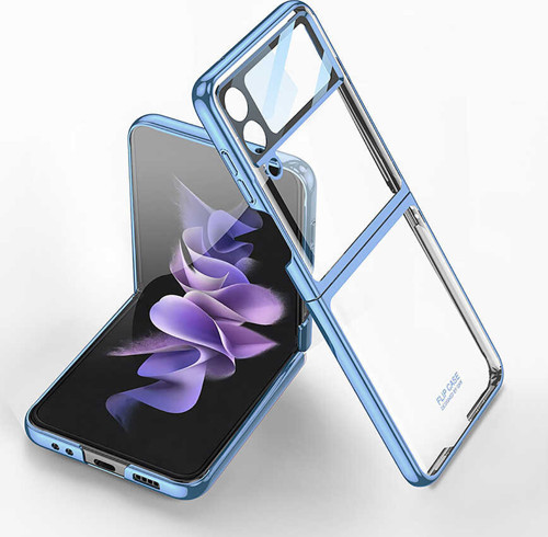 Galaxy Z Flip 4 Kılıf Kıpta Lensli Kılıf