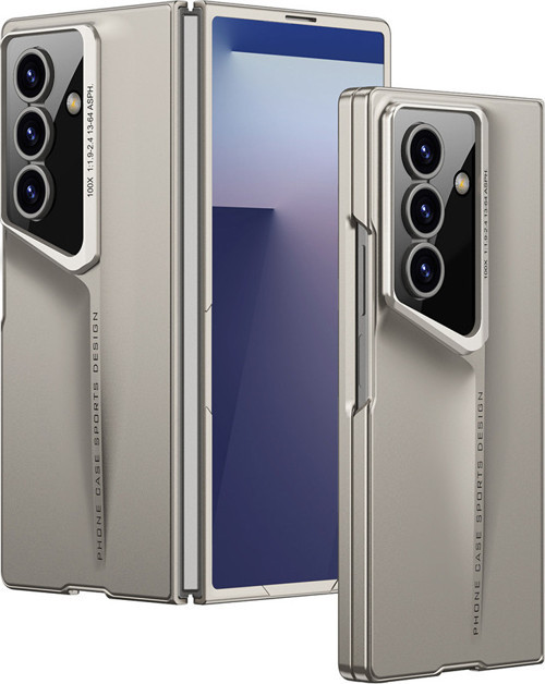 Galaxy Z Fold 7 Kılıf Ultra İnce Kamera Korumalı Sert Rubber Procase Kılıf