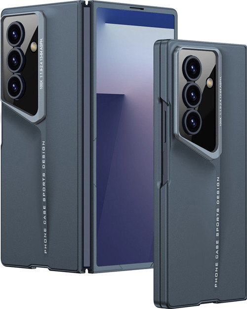 Galaxy Z Fold 7 Kılıf Ultra İnce Kamera Korumalı Sert Rubber Procase Kılıf