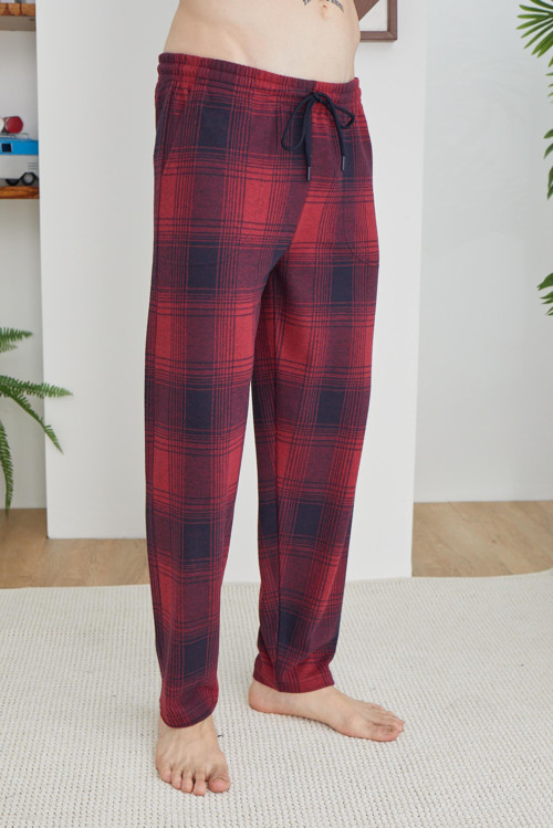 204 Erkek Büyük Beden Jakar Tek Pantolon