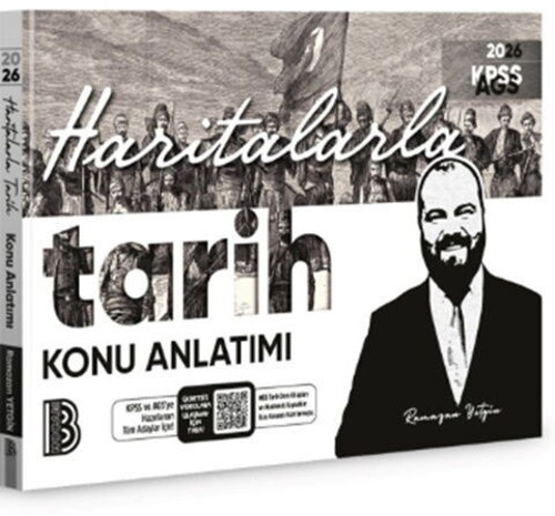 Benim Hocam Yayınları 2026 KPSS Haritalarla Tarih Konu Anlatımı