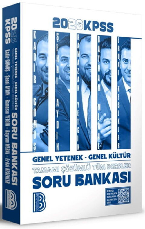 Benim Hocam Yayınları 2026 KPSS Tüm Dersler Tamamı Çözümlü Soru Bankası