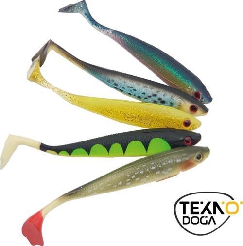 TEKNO DOĞA 12cm 12.5g İğnesiz Silikon Suni Yem 5ad
