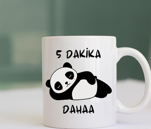 5 Dakika Daha Tasarımlı Kupa Bardak