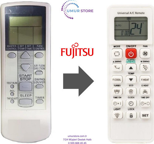 Fujitsu General AR-DJ15 Klima Kumandası
