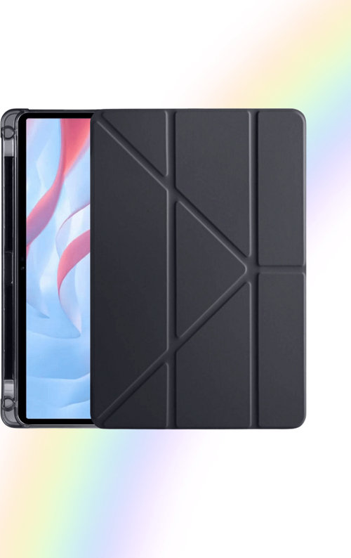 Galaxy Tab A9 8.7 İnç 2023 Uyumlu Fuchsia Kalem Bölmeli Akıllı Tablet Kılıfı