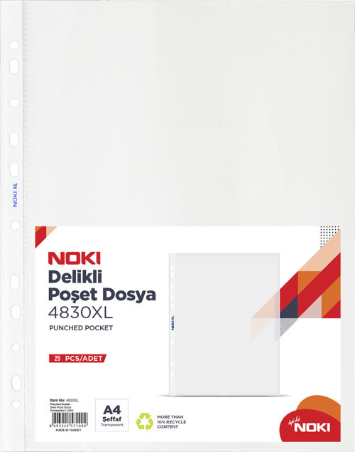 Xl Poşet Dosya 25'Li