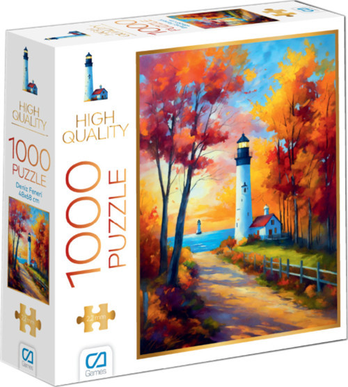 C&A Games Deniz Feneri 1000 Parça Puzzle