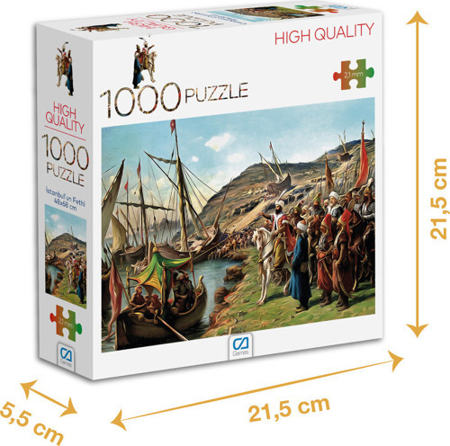 İstanbul'Un Fethi Puzzle 1000 Parça