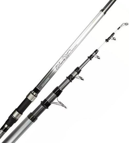 Wave Power Tele Surf 390cm 80-150g teleskobik Surf Kamışı