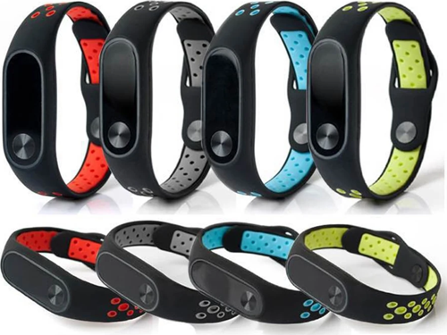 Xiaomi Mi Band 2 Nike Style Soft Silikon Kayış-(5775)