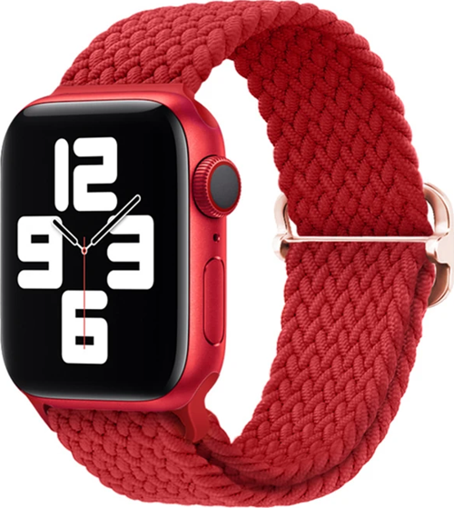 Ally Apple Watch 7-8 41mm 6-5-4 40mm Japon Tokalı Elastik Kayış Kordon 3-2-1 38mm-(5775)