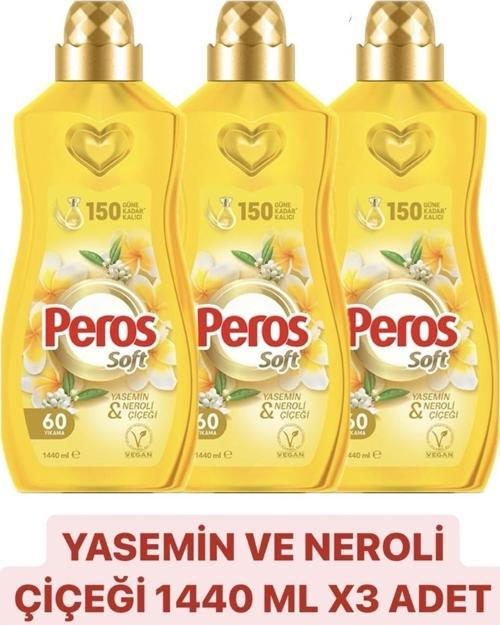 Konsantre Yumuşatıcı Yasemin&Neroli Çiçeği 1440 ML x 3 Adet