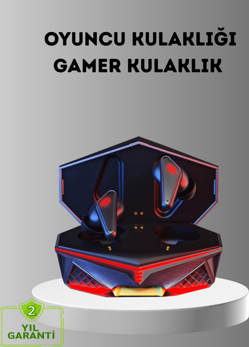 Gürültü Engelleme Özellikli Kablosuz Bluetooth Kulaklık Dokunmatik