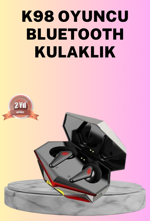 Led Işıklı Metal Kasa Kablosuz Gaming Kulaklık