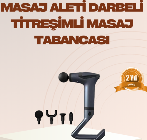 Şarjlı Taşınabilir 3in1 Titreşimli Masaj Aleti Esneme Bantlı
