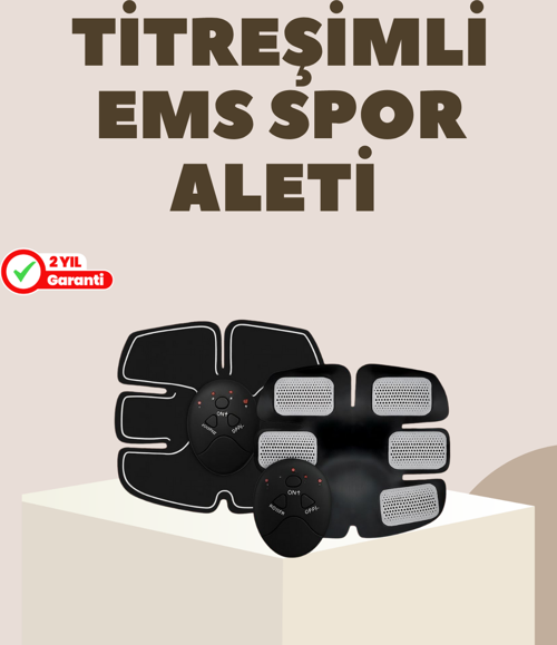 Ems Kas Yapma Ve Yağ Yakma Cihazı Titreşimli 2025 Spor Aleti